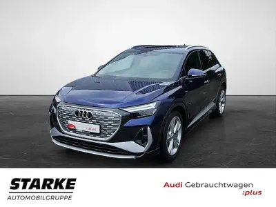 Gebraucht Audi Q4 e-tron Ambiente 210 kW (286 PS) 2025 Navarrablau metallic SUV
