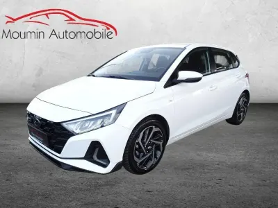 Gebraucht Hyundai i20 Intro Edition 101 PS (74 kW) 2021 Weiß Kleinwagen