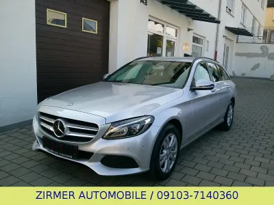 Brugt Mercedes C220 170 HK (125 kW) 2016 Sølv Stationcar
