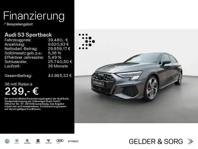 Gebraucht Audi S3 Ambiente 310 PS (228 kW) 2023 Daytonagrau perleffekt Limousine