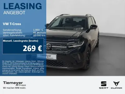 Nowe VW T-Cross R-line 116 KM (85 kW) 2025 Czarny SUV