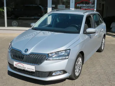 Gebraucht Skoda Fabia Ambition 95 PS (69 kW) 2022 Silber Kleinwagen