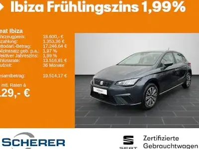 Gebraucht Seat Ibiza Style 116 PS (85 kW) 2024 Magnetic grau metallic (metallic) Kleinwagen