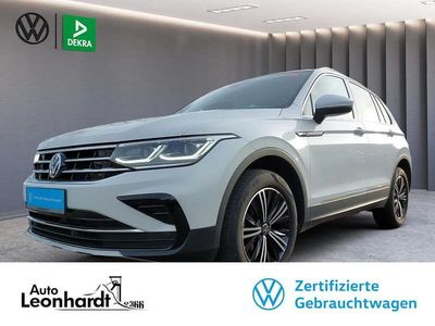Weiß Gebraucht 2021 VW Tiguan Elegance SUV | 32.790 € (Fairer Preis)