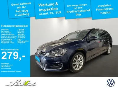 Gebraucht VW Golf VII Allstar 125 PS (91 kW) 2016 Blau Kombi