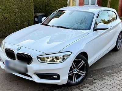 Gebraucht BMW 116 Sport Line 143 PS (105 kW) 2018 Weiß Kleinwagen