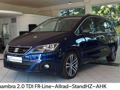 Atlantic blue Gebraucht 2017 Seat Alhambra FR-Line Van / Kleinbus | 21.999 € (Teuer)
