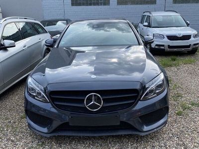 gebraucht Mercedes C250 AMG, ILS, Luftfahrwerk, Weißes Leder