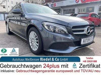Usata Mercedes C200 Avantgarde 184 CV (135 kW) 2015 Grigio Station wagon