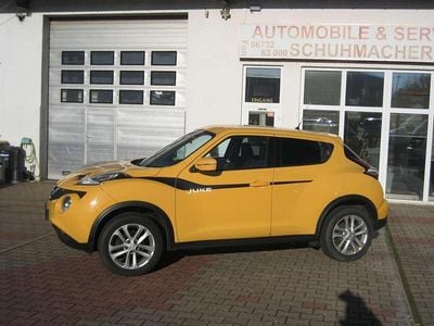Gebraucht Nissan Juke N-Connecta 110 PS (80 kW) 2017 Gelb SUV