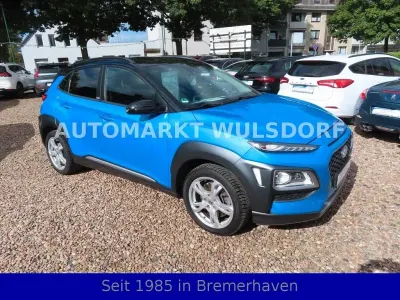 Gebraucht Hyundai Kona Premium 177 PS (130 kW) 2020 Blau SUV