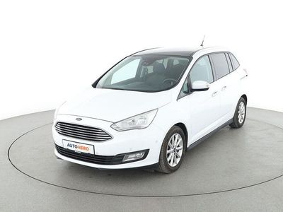 Weiß Gebraucht 2018 Ford Grand C-Max Titanium Van / Kleinbus | 11.990 € (Fairer Preis)