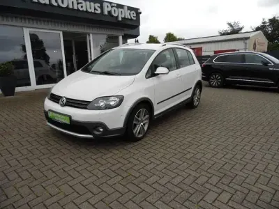Gebraucht VW Golf Plus Cross 105 PS (77 kW) 2011 Weiß Van / Kleinbus