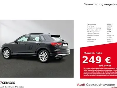 Occasion Audi Q3 Advanced 150 PK (110 kW) 2022 Zwart SUV