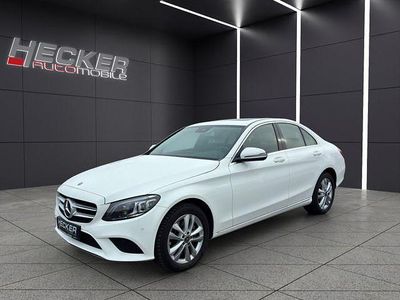 Polarweiss unilack Gebraucht 2019 Mercedes C220 Avantgarde Limousine | 25.990 € (Fairer Preis)