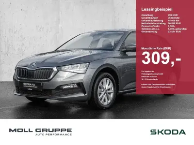 Gebraucht Skoda Scala Ambition 150 PS (110 kW) 2023 Graphitegrau (metallic) Kleinwagen