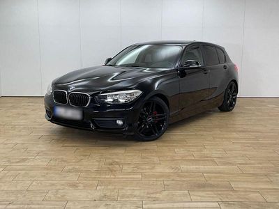 Gebraucht BMW 116 Advantage 109 PS (80 kW) 2016 Schwarz Kleinwagen
