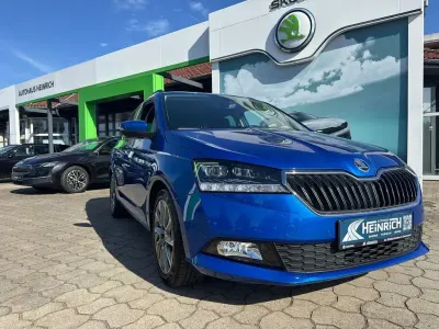 Gebraucht Skoda Fabia Best of 95 PS (69 kW) 2022 Blau Kleinwagen