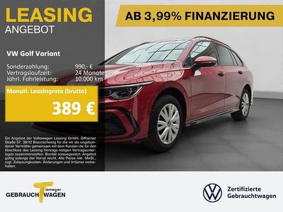 Rot Gebraucht 2024 VW Golf VIII R-line Kombi | 28.490 € (Fairer Preis)