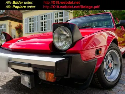 Gebraucht Fiat X 1/9 86 PS (63 kW) 1981 Rot Cabrio