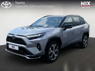 Gebraucht Toyota RAV4 Hybrid Style 306 PS (225 kW) 2024 Lichtsilber metallic / dach schwarz SUV