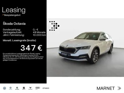 Brugt Skoda Octavia Scout 4x4 190 HK (139 kW) 2021 Hvid Stationcar