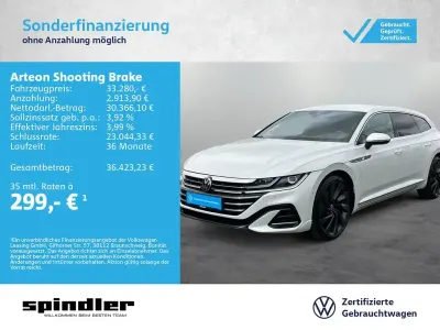 Gebraucht VW Arteon R-line 200 PS (147 kW) 2023 Oryxweiß perlmutteffekt Kombi