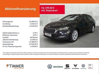 Gebraucht Skoda Octavia Style 150 PS (110 kW) 2022 Schwarz Limousine