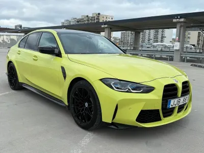 Używany BMW M3 Performance 510 KM (375 kW) 2022 Żółty Sedan/Limuzyna