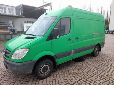 gebraucht Mercedes Sprinter 2008 318CDI AUTOMATIK 163TKM Klima Standh. HU/AU NEU