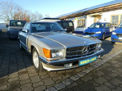 Gebraucht Mercedes SL500 231 PS (169 kW) 1989 Silber Cabrio