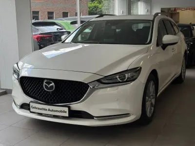 Gebraucht Mazda 6 Exclusive-Line 165 PS (121 kW) 2018 Weiß Kombi