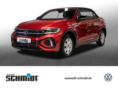 Gebraucht VW T-Roc Cabriolet R-line 150 PS (110 kW) 2024 Kings red metallic Cabrio