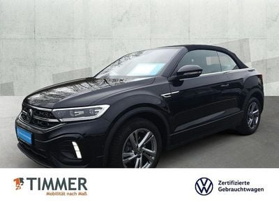 Brugt VW T-Roc Cabriolet R-line 150 HK (110 kW) 2025 Sort Cabriolet
