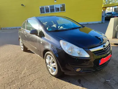 Gebraucht Opel Corsa 60 PS (44 kW) 2007 Schwarz Kleinwagen