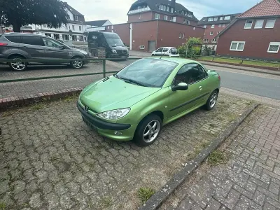 Gebraucht Peugeot 206 75 PS (55 kW) 2003 Grün Cabrio