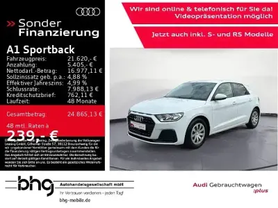 Gebraucht Audi A1 Sportback Advanced 116 PS (85 kW) 2025 Weiß Kleinwagen
