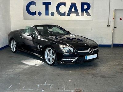 Usata Mercedes SL500 AMG line 435 CV (319 kW) 2012 Nero Cabrio