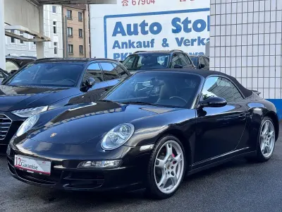 Brugt Porsche 911 Carrera 4S Cabriolet 355 HK (261 kW) 2007 Sort Cabriolet