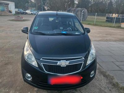 Gebraucht Chevrolet Spark 69 PS (50 kW) 2011 Schwarz Kleinwagen