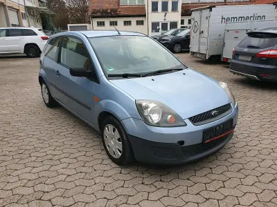 Gebraucht Ford Fiesta 60 PS (44 kW) 2006 Blau Kleinwagen