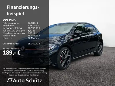 Gebraucht VW Polo GTI 207 PS (152 kW) 2023 Schwarz Kleinwagen
