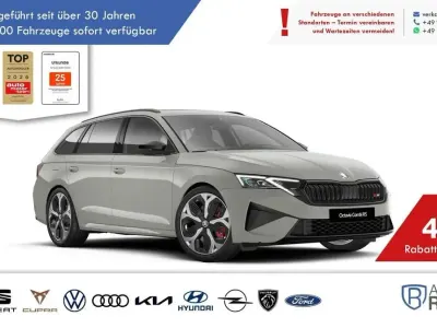 Neu Skoda Octavia RS 265 PS (194 kW) 2026 Grau Kombi