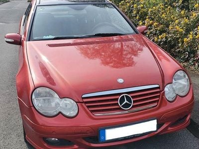 Usata Mercedes C220 150 CV (110 kW) 2006 Arancione Coupé