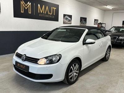 Gebraucht VW Golf Cabriolet Basis 105 PS (77 kW) 2012 Weiß Cabrio