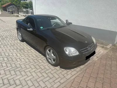 Gebraucht Mercedes SLK230 230 PS (169 kW) 2002 Schwarz Cabrio