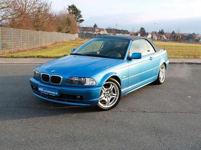 Gebraucht BMW 318 Cabriolet Sport Line 143 PS (105 kW) 2002 Blau Cabrio