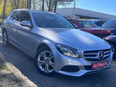 Usata Mercedes C200 Avantgarde 136 CV (100 kW) 2015 Argento Station wagon
