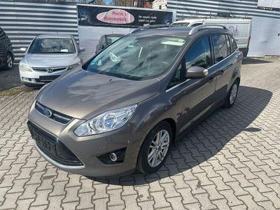 Gebraucht Ford Grand C-Max Titanium 125 PS (91 kW) 2014 Braun Van / Kleinbus