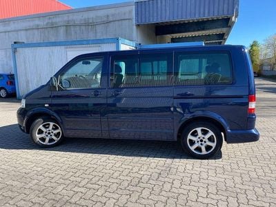 Usata VW T5 131 CV (96 kW) 2008 Blu Furgone